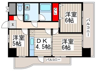 サンモ－リスの物件間取画像